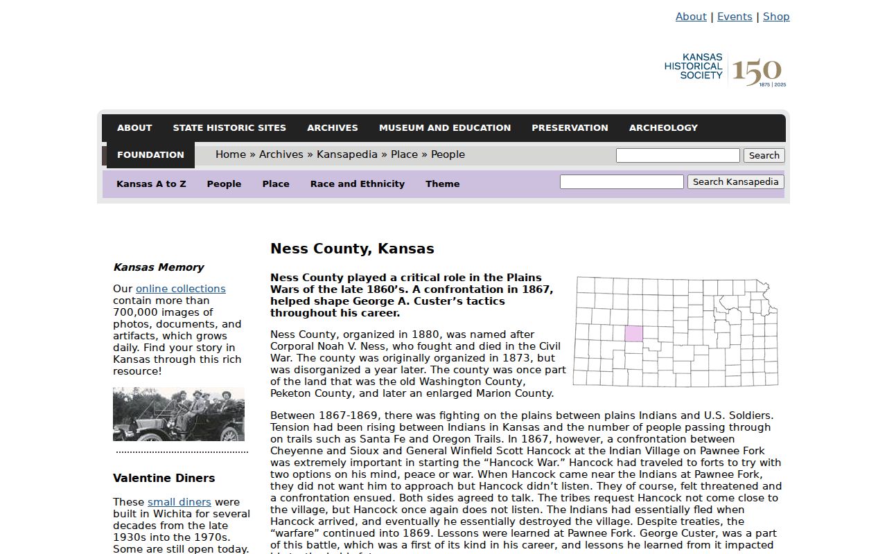 Ness County courthouse history behind the court docket