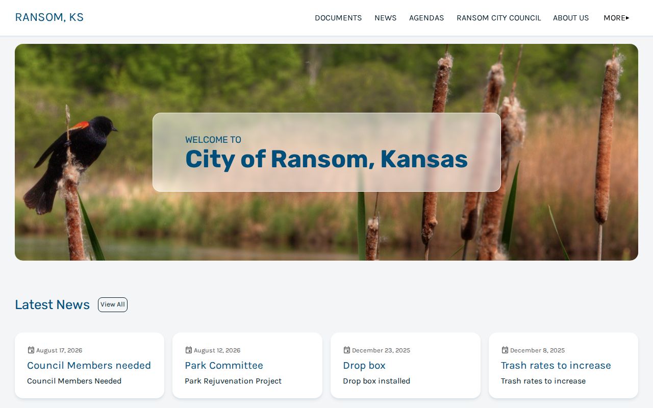 Ransom court docket contact and office hours